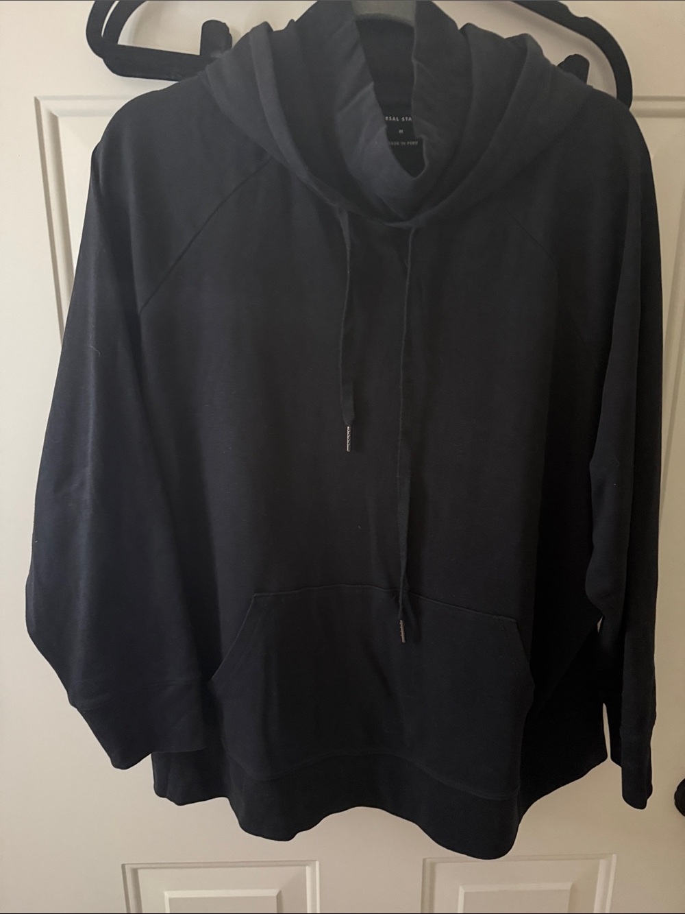 Universal Standard Black Women's Hooded Sweatshirt